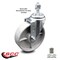 Service Caster Semi Steel Swivel Threaded Stem Caster w/Roller Bearing - 5" Wheel & 12MM Stem SCC-TS20S515-SSR-M1215 - alternate 2